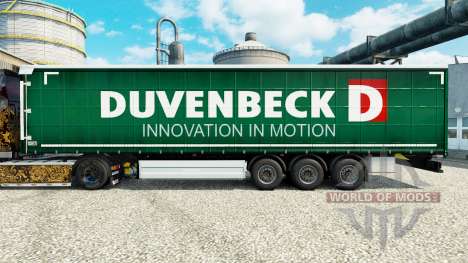 Скин Duvenbeck на полуприцепы для Euro Truck Simulator 2