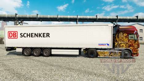 Скин Schenker на полуприцепы для Euro Truck Simulator 2