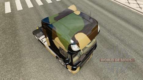 Скин Camo на тягач DAF для Euro Truck Simulator 2