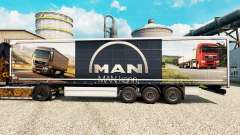 Скин MAN на полуприцепы для Euro Truck Simulator 2