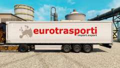 Скин Euro Trasporti на полуприцепы для Euro Truck Simulator 2