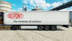 Скин Du Pont на полуприцепы для Euro Truck Simulator 2