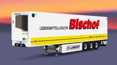 Полуприцеп-рефрижератор Lamberet Bischof для Euro Truck Simulator 2