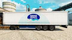 Скин Nestle Waters на полуприцепы для Euro Truck Simulator 2