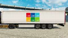 Скин BASF SE на полуприцепы для Euro Truck Simulator 2