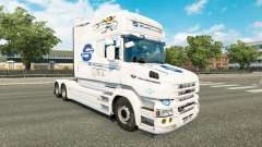 Скин SovTransAuto на тягач Scania T для Euro Truck Simulator 2