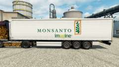 Скин Monsanto imagine на полуприцепы для Euro Truck Simulator 2