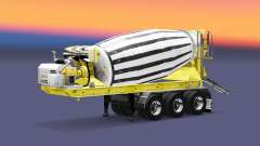 Полуприцеп бетоносмеситель для Euro Truck Simulator 2