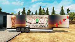 Полуприцеп-рефрижератор World Cup 2014 для Euro Truck Simulator 2