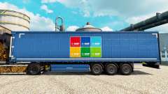 Скин BASF Societas Europaea на полуприцепы для Euro Truck Simulator 2