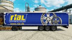 Скин Rial на полуприцепы для Euro Truck Simulator 2