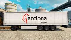 Скин Acciona на полуприцепы для Euro Truck Simulator 2