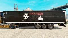 Скин Anonymous на полуприцепы для Euro Truck Simulator 2