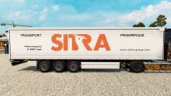 Скин Sitra на шторный полуприцеп для Euro Truck Simulator 2
