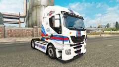 Скин Martini Racing на тягач Iveco для Euro Truck Simulator 2
