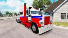 Скин Ferrero Kinderriegel на тягач Peterbilt 389 для American Truck Simulator