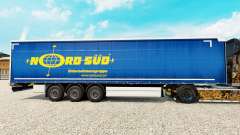 Скин NordSued на шторный полуприцеп для Euro Truck Simulator 2