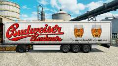 Скин Budweiser на полуприцепы для Euro Truck Simulator 2
