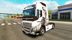 Скин Sexy Fantasy на тягач Volvo для Euro Truck Simulator 2