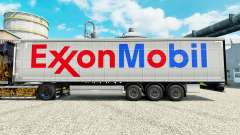 Скин Exxon Mobil на полуприцепы для Euro Truck Simulator 2
