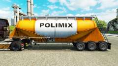 Скин Polimix на цементный полуприцеп для Euro Truck Simulator 2