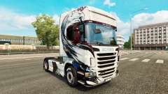 Скин Exclusivo на тягач Scania для Euro Truck Simulator 2