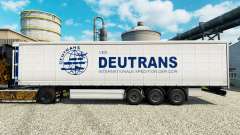 Скин Deutrans на полуприцепы для Euro Truck Simulator 2
