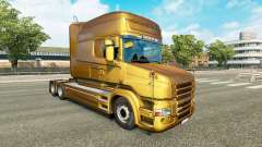 Скин Metallic на тягач Scania T для Euro Truck Simulator 2