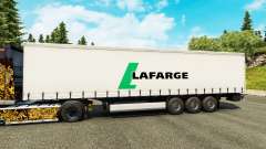 Скин Lafarge на полуприцепы для Euro Truck Simulator 2