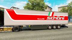 Полуприцеп-рефрижератор Schoni Logistics для Euro Truck Simulator 2