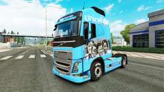 Скин Unicef на тягач Volvo для Euro Truck Simulator 2