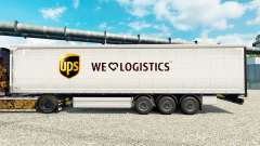 Скин UPS Logistics на полуприцепы для Euro Truck Simulator 2