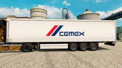 Скин Cemex на полуприцепы для Euro Truck Simulator 2
