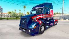 Скин Cargo Transporters на тягач Volvo VNL 670 для American Truck Simulator