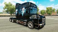Скин Batman на тягач Scania T для Euro Truck Simulator 2