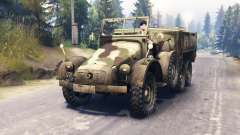 Krupp Protze L2H43 для Spin Tires