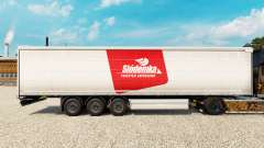 Скин Siodemka на шторный полуприцеп для Euro Truck Simulator 2