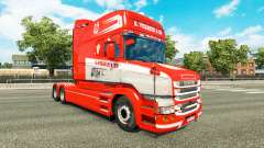 Скин S. Verbeek & ZN. на тягач Scania T для Euro Truck Simulator 2