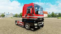 Скин NFC South на тягач MAN для Euro Truck Simulator 2