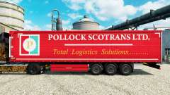 Скин Pollock Scotrans Ltd. на полуприцепы для Euro Truck Simulator 2