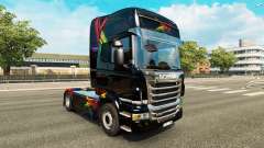 Скин FDT на тягач Scania для Euro Truck Simulator 2