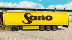 Скин Sano на полуприцепы для Euro Truck Simulator 2