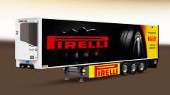 Полуприцеп-рефрижератор Chereau Pirelli для Euro Truck Simulator 2