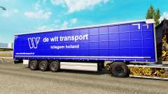 Скин De Wit Transport на полуприцепы для Euro Truck Simulator 2