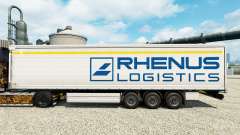 Скин Rhenus Logistics на полуприцепы для Euro Truck Simulator 2
