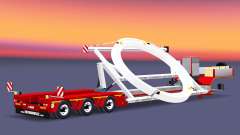 Низкорамный трал Faymonville MegaMax для Euro Truck Simulator 2