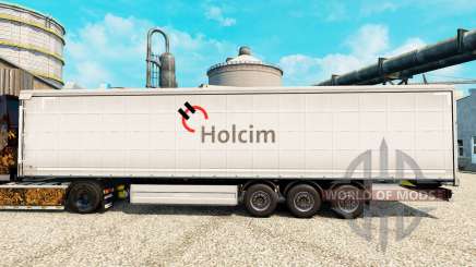 Скин Holcim на полуприцепы для Euro Truck Simulator 2