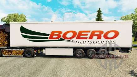 Скин Boero Transportes на полуприцепы для Euro Truck Simulator 2