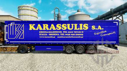 Скин Karassulis S.A. на полуприцепы для Euro Truck Simulator 2