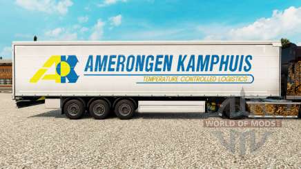 Скин Amerongen Kamphuis на шторный полуприцеп для Euro Truck Simulator 2